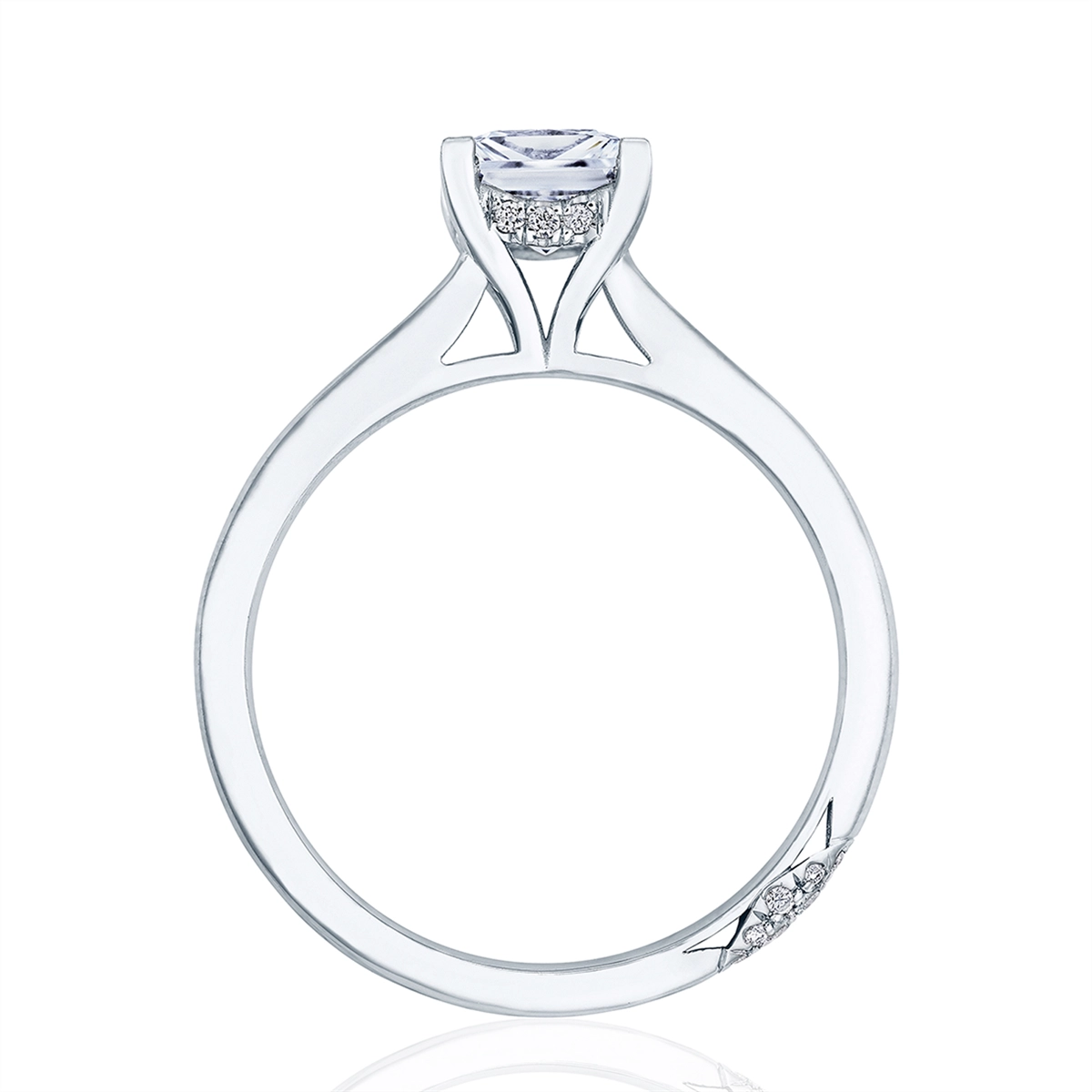 Tacori Engagement Rings in Platinum/Palladium containing Diamond HT 2580 PR 7