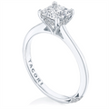 Tacori Engagement Rings in Platinum/Palladium containing Diamond HT 2580 PR 7