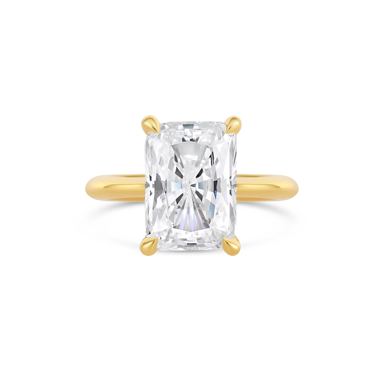 Tacori Engagement Rings in Yellow Gold containing Diamond HT 2671 RAD 12X8.5 Y