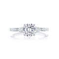 Tacori Engagement Rings in Platinum/Palladium containing Diamond 2668 RD 8