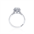 Tacori Engagement Rings in Platinum/Palladium containing Diamond 2677 RD 8