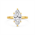 Tacori Engagement Rings in Yellow Gold containing Diamond 2682 2.2 MQ 15X7.5 Y