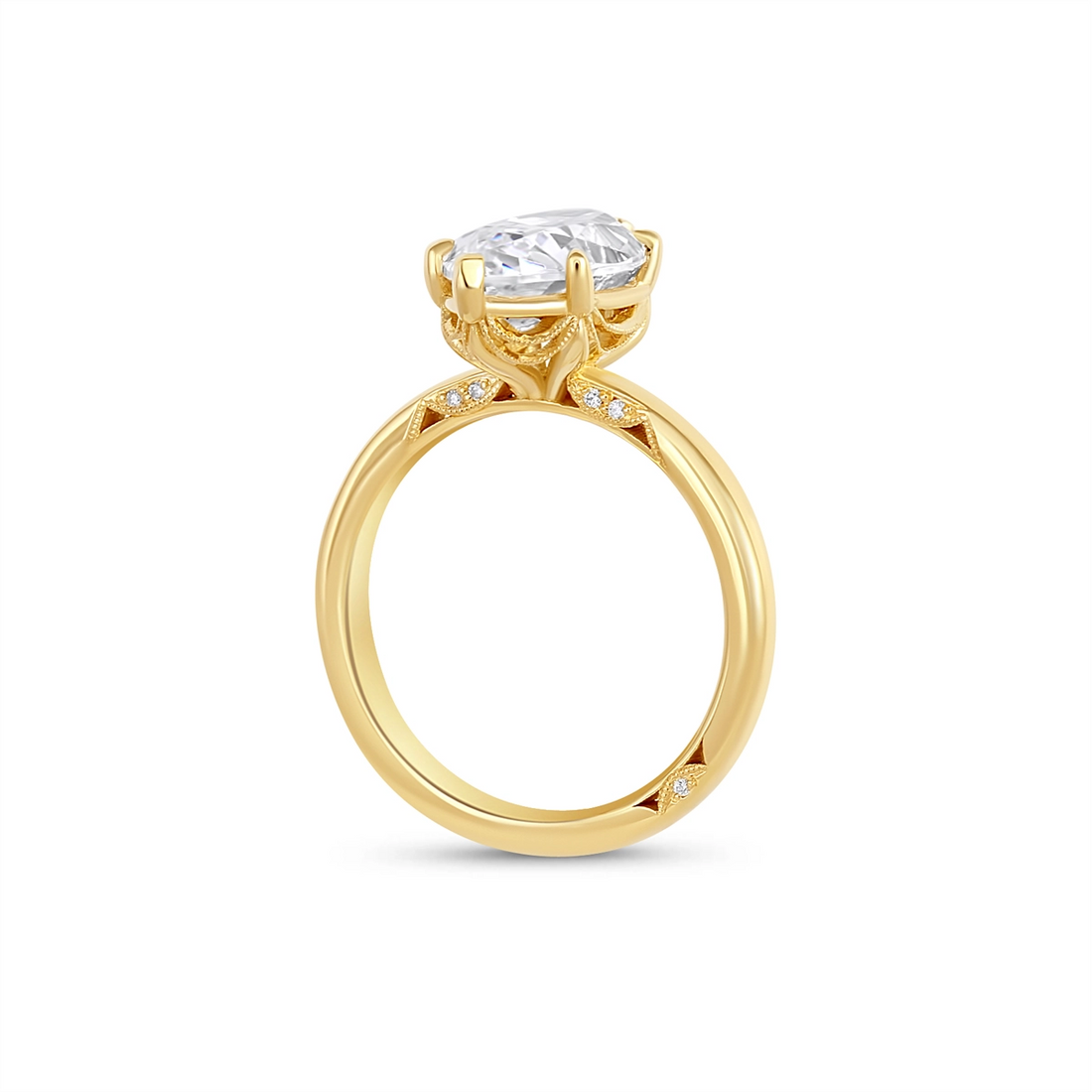 Tacori Engagement Rings in Yellow Gold containing Diamond 2682 2.2 MQ 15X7.5 Y