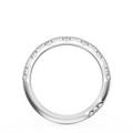 Tacori Wedding Rings in Platinum/Palladium containing Diamond 402 2.4 B 1/2