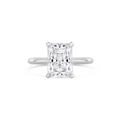 Tacori Engagement Rings in Platinum/Palladium containing Diamond HT 2580 RAD 10X7.5
