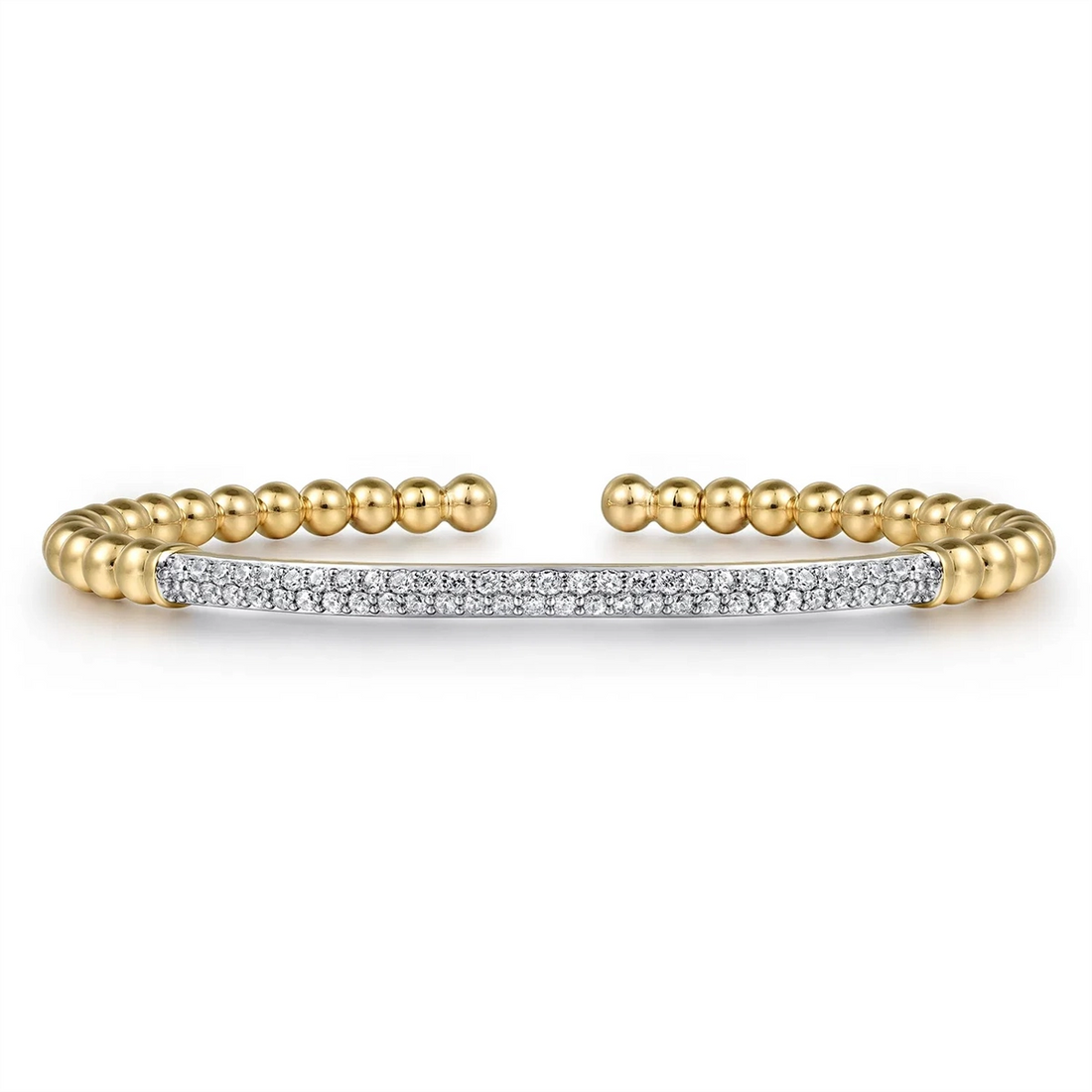 Gabriel & Co Bracelets in Yellow Gold containing Diamond BG4966-6Y45JJ