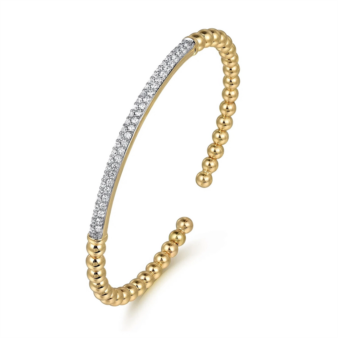 Gabriel & Co Bracelets in Yellow Gold containing Diamond BG4966-6Y45JJ