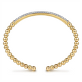 Gabriel & Co Bracelets in Yellow Gold containing Diamond BG4966-6Y45JJ