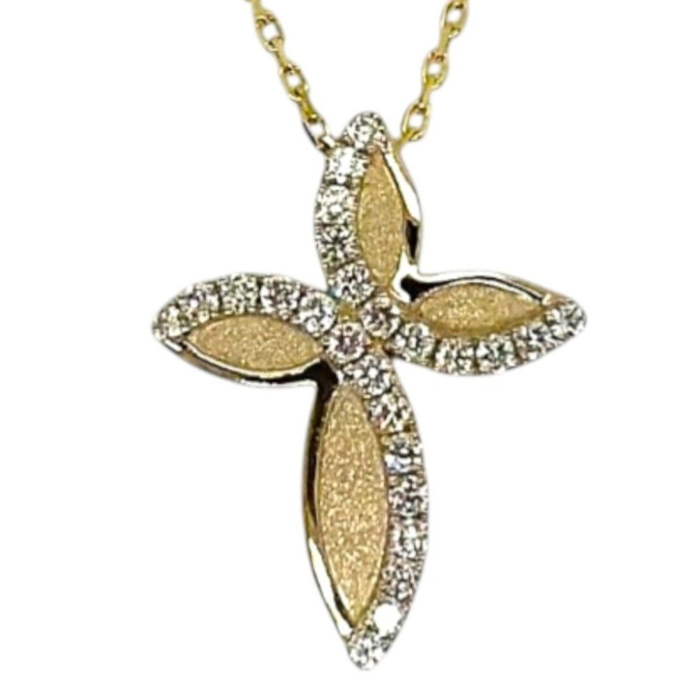 Frederic Sage Necklaces in Yellow Gold containing Diamond P3737G-4Y