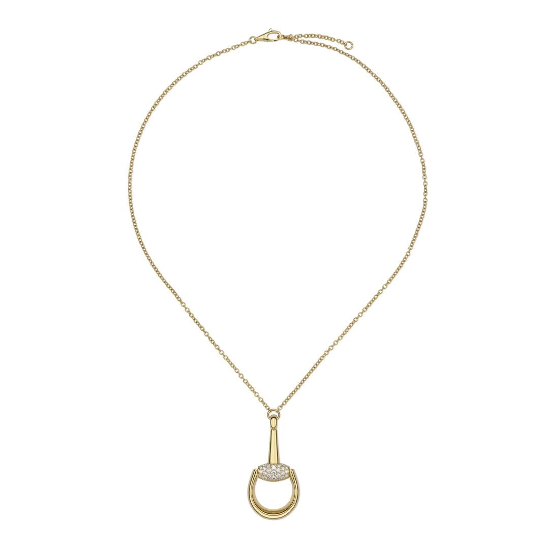 Gucci Necklaces in Yellow Gold containing Diamond YBB83769900200U