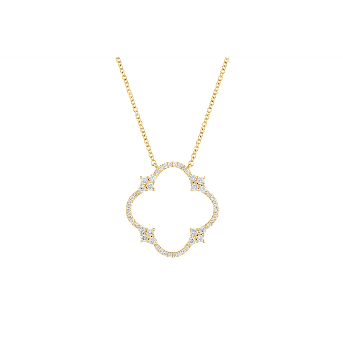 Necklaces Necklaces in Yellow Gold containing Diamond 462585