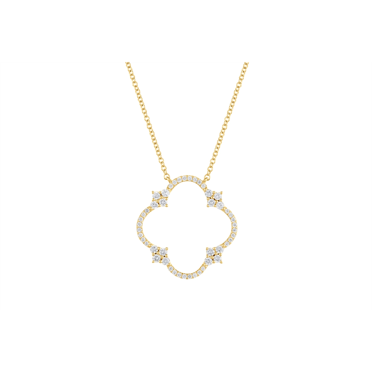 Necklaces Necklaces in Yellow Gold containing Diamond 462585