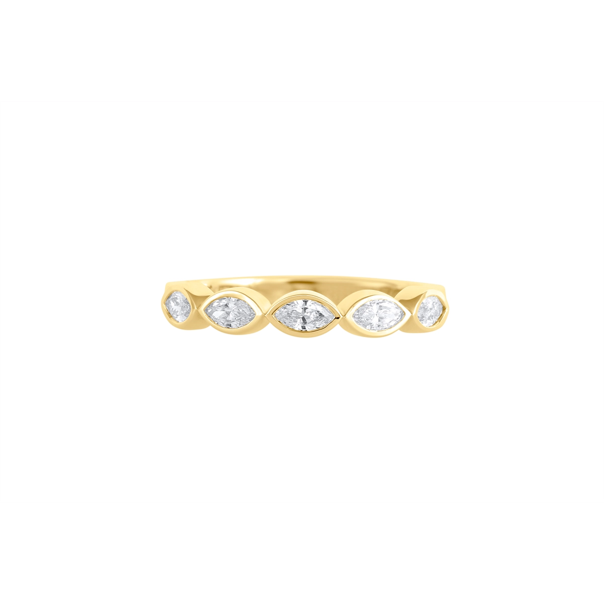 Wedding Bands Wedding Rings in Yellow Gold containing Diamond 462593