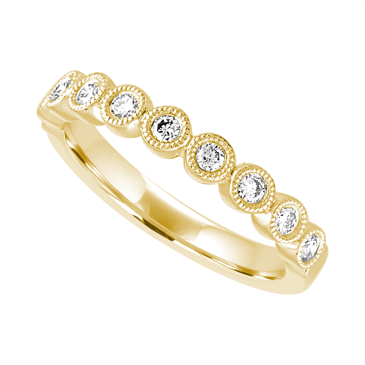 Wedding Bands Wedding Rings in Yellow Gold containing Diamond 462600
