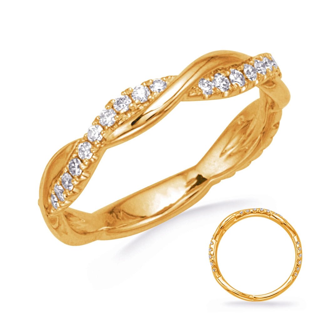 Wedding Bands Wedding Rings in Yellow Gold containing Diamond 462619