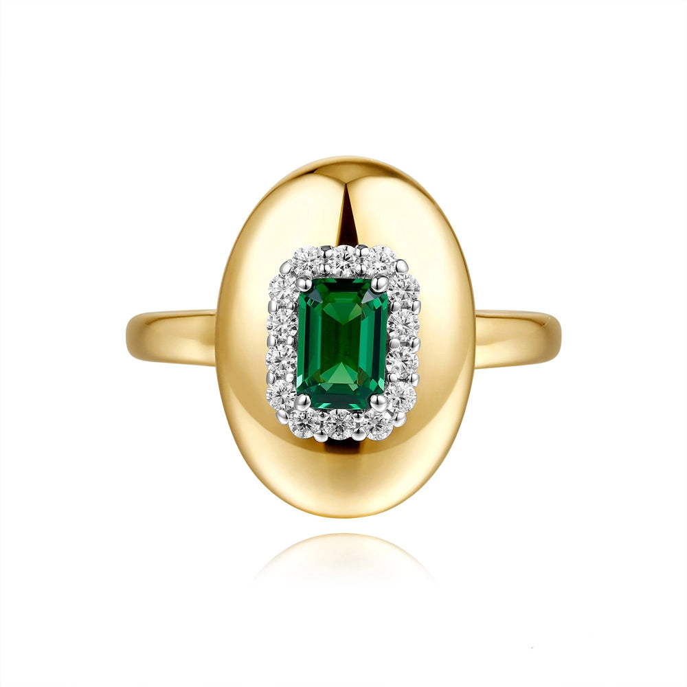 Rings Rings in Mixed Metals containing Multi-gemstone, Diamond, Emerald 462622
