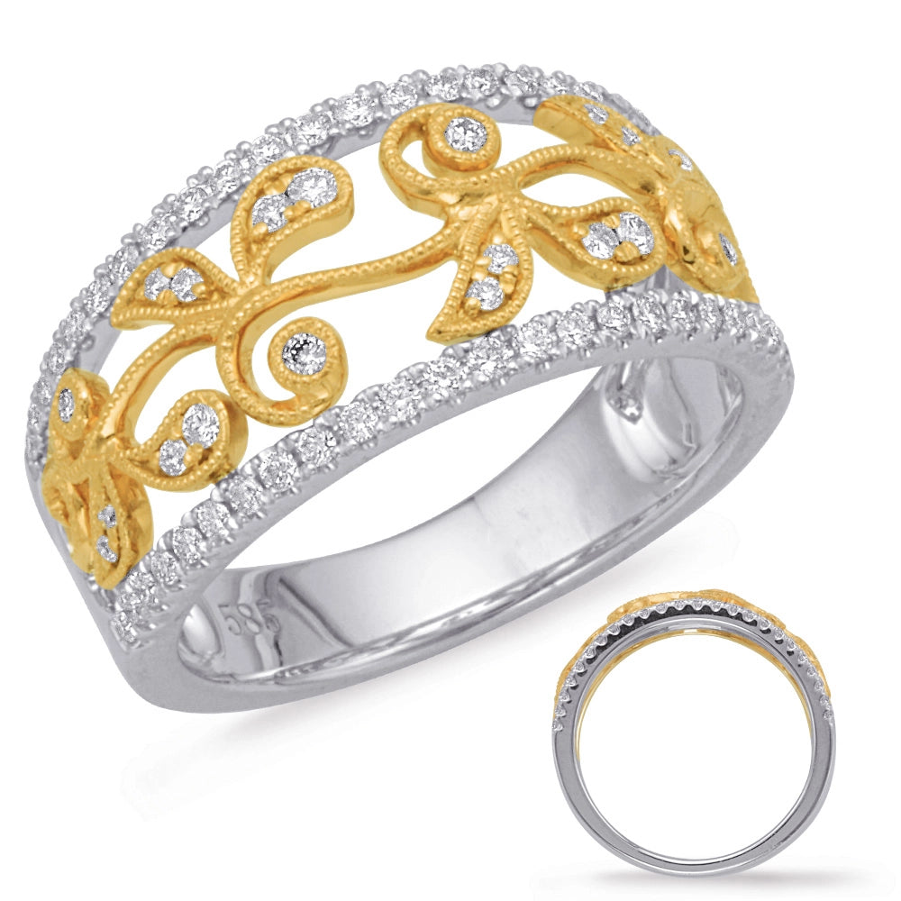 Rings Rings in Mixed Metals containing Diamond 462623