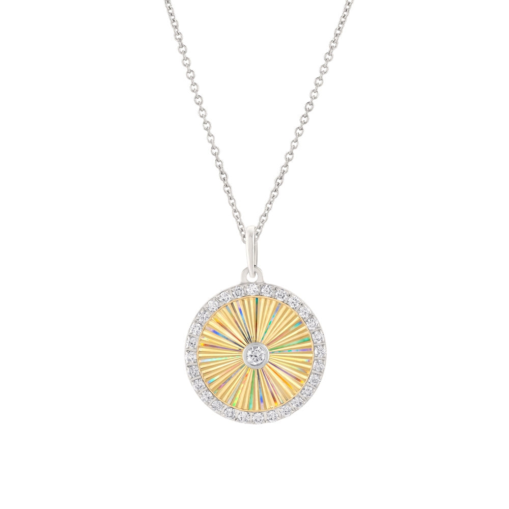 Pendants Pendants in Mixed Metals containing Diamond 462629