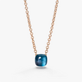 Pomellato Necklaces in Mixed Metals containing London blue topaz PCB6010-O6000-000TL-46