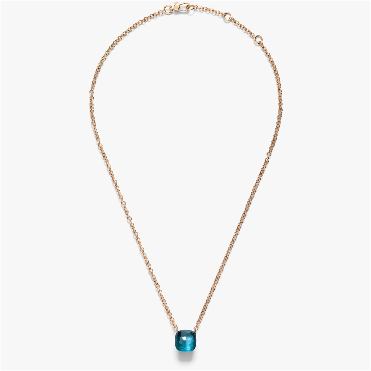 Pomellato Necklaces in Mixed Metals containing London blue topaz PCB6010-O6000-000TL-46