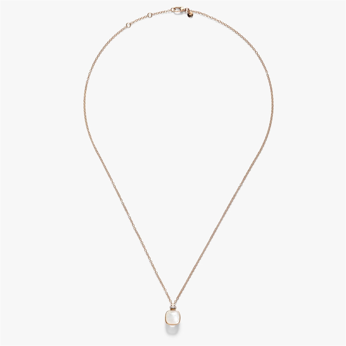 Pomellato Necklaces in Mixed Metals containing Mother of pearl, Quartz, Multi-gemstone, Diamond PCC2022-O6WHR-BTBMP-46