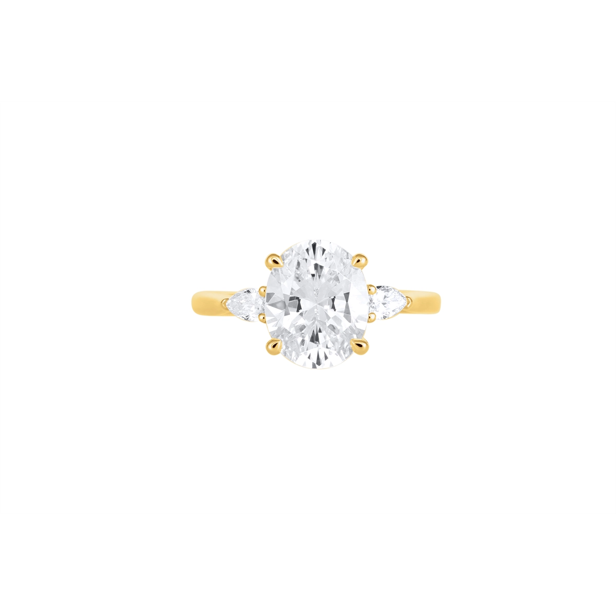 Fana Engagement Rings in Yellow Gold containing Diamond 462662
