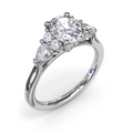 Fana Engagement Rings in White Gold containing Diamond S4168-2_5CT-OV-14KW
