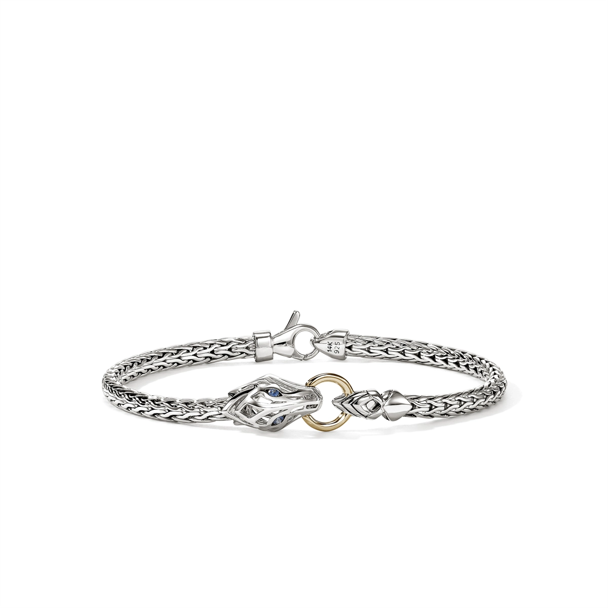 John Hardy Bracelets in Mixed Metals containing Sapphire BUZZS603754BSPXUM