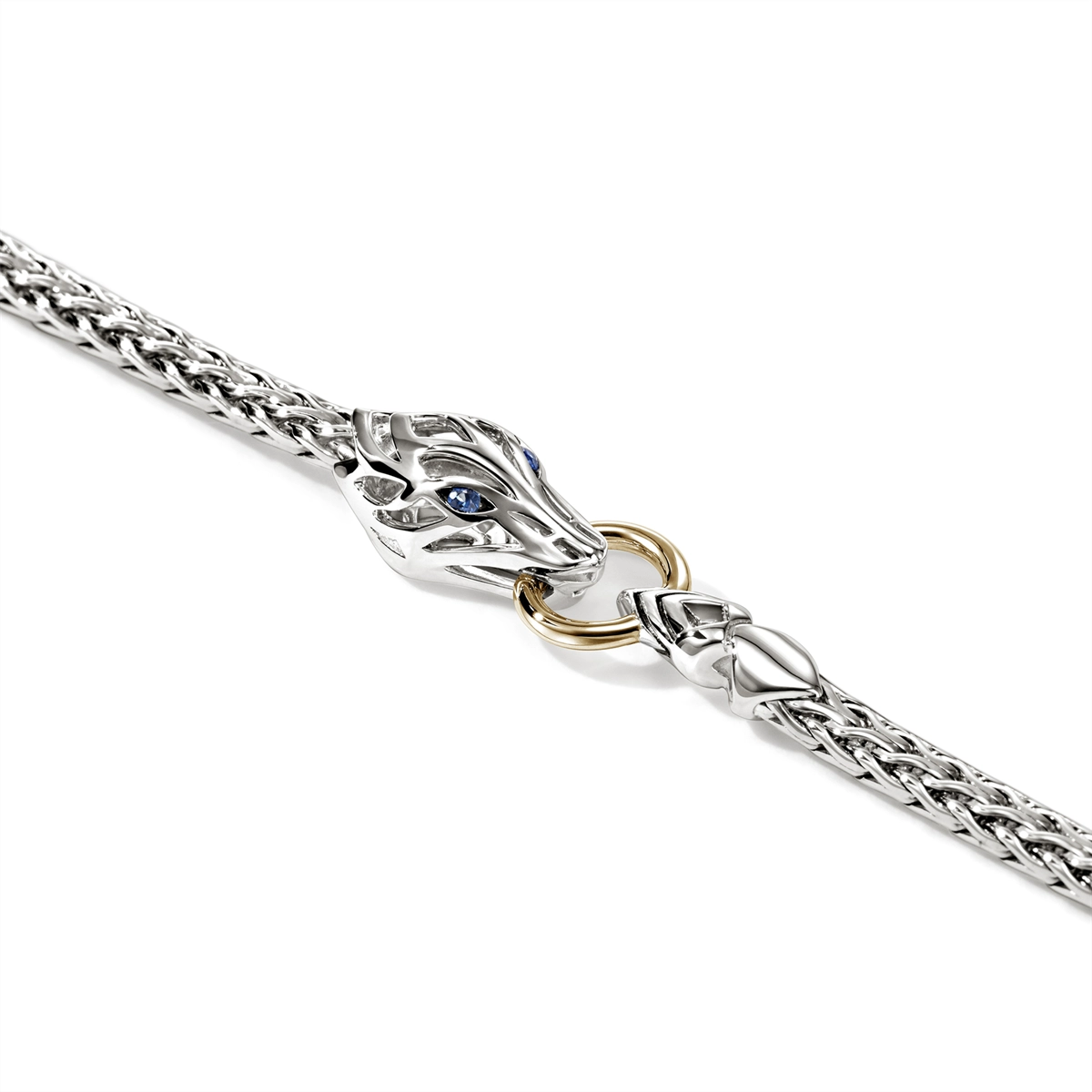 John Hardy Bracelets in Mixed Metals containing Sapphire BUZZS603754BSPXUM