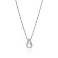 John Hardy Necklaces in Silver containing Multi-gemstone, Diamond, Pearl NBP895452DIX16-18