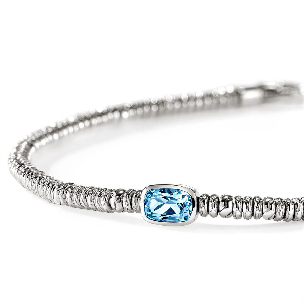 John Hardy Bracelets in Silver containing Blue topaz  BUS290151SBTXUM