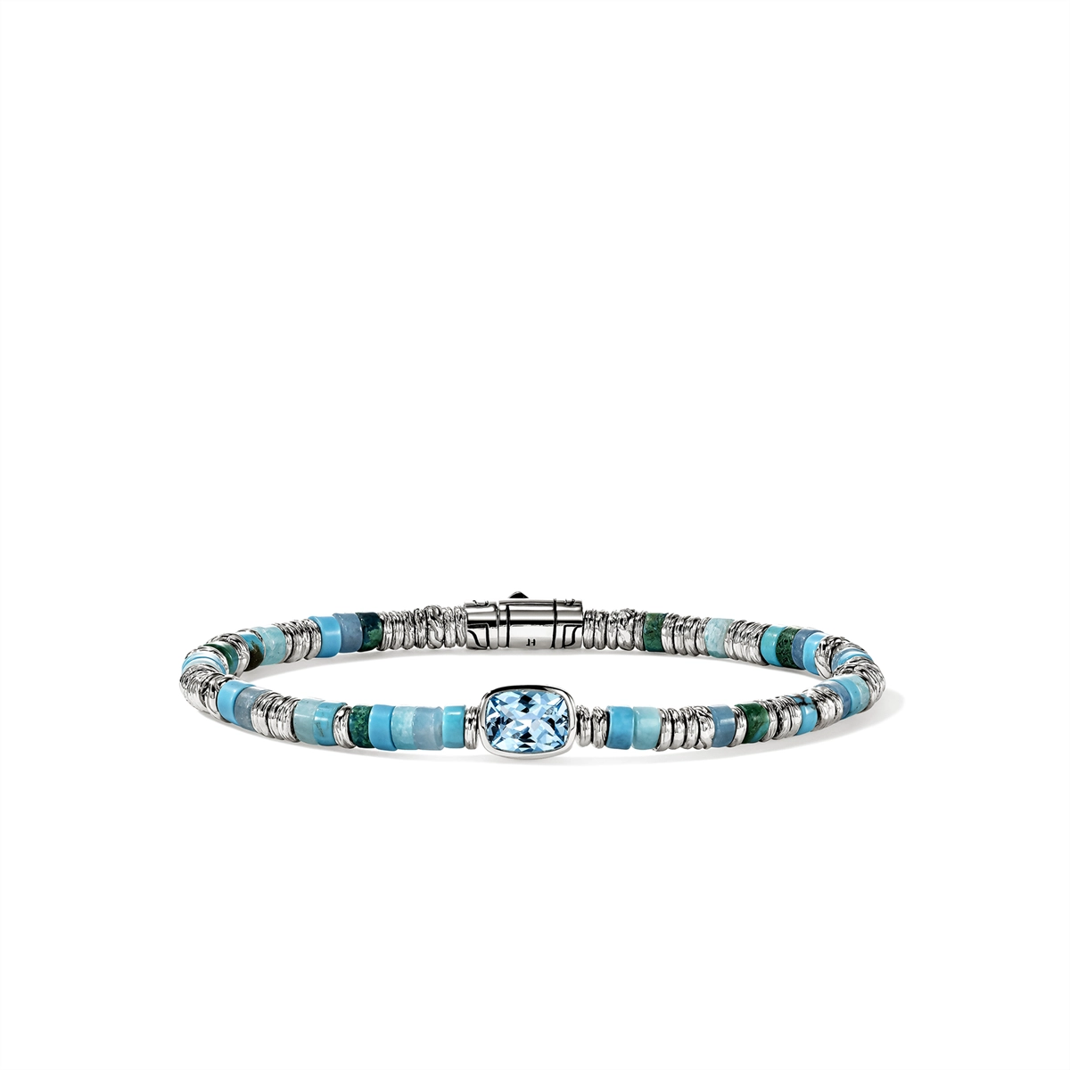 John Hardy Bracelets in Silver containing Blue topaz , Quartz, Other, Multi-gemstone BUS290201SBTTQAMZXUM