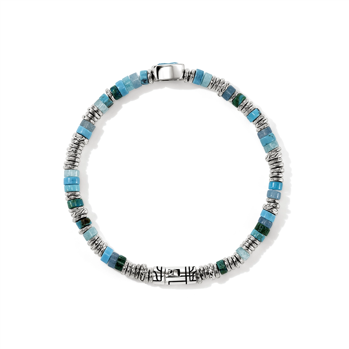 John Hardy Bracelets in Silver containing Blue topaz , Quartz, Other, Multi-gemstone BUS290201SBTTQAMZXUM