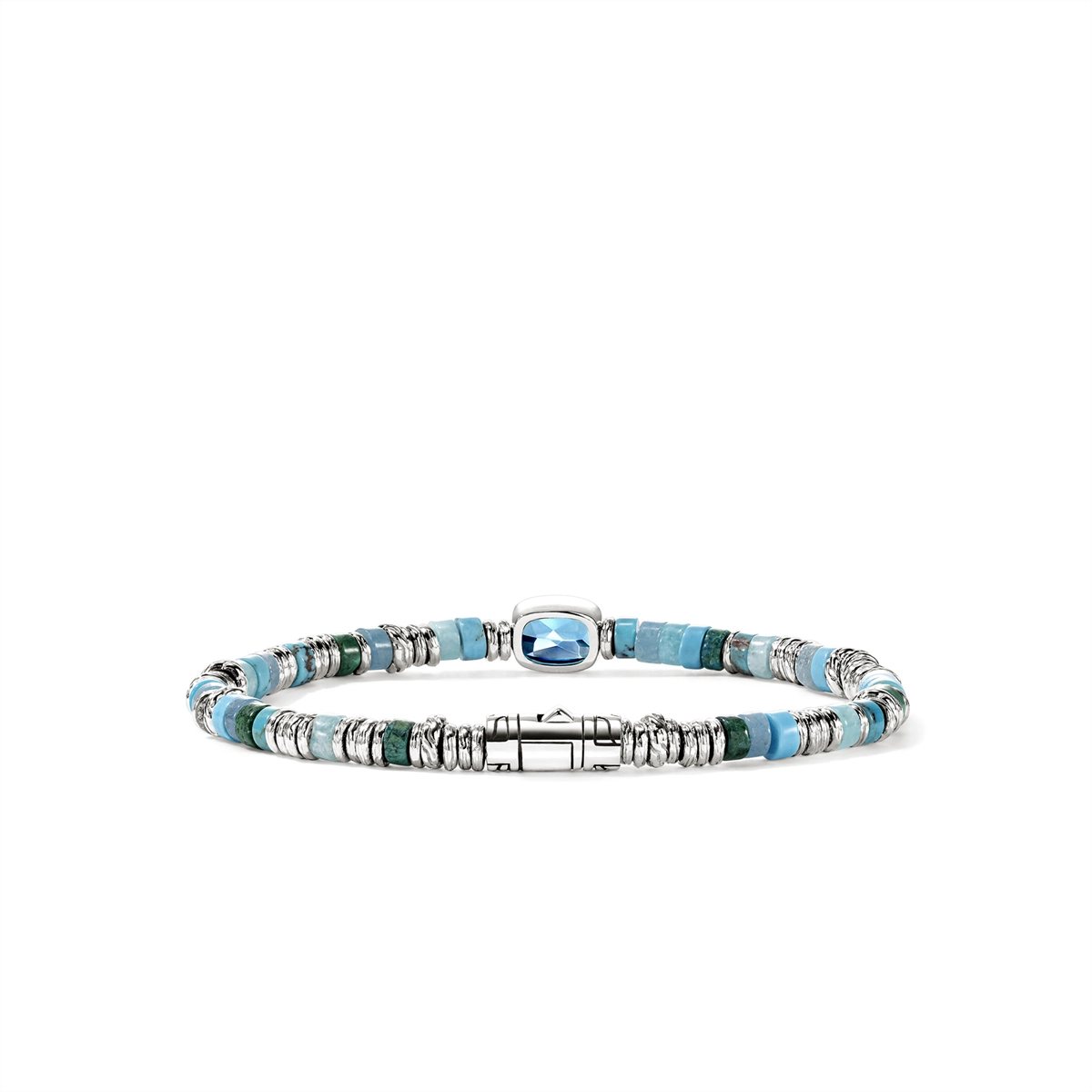 John Hardy Bracelets in Silver containing Blue topaz , Quartz, Other, Multi-gemstone BUS290201SBTTQAMZXUM