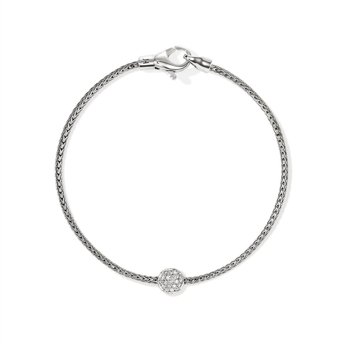 John Hardy Bracelets in Silver containing Diamond BUP987612DIXUM
