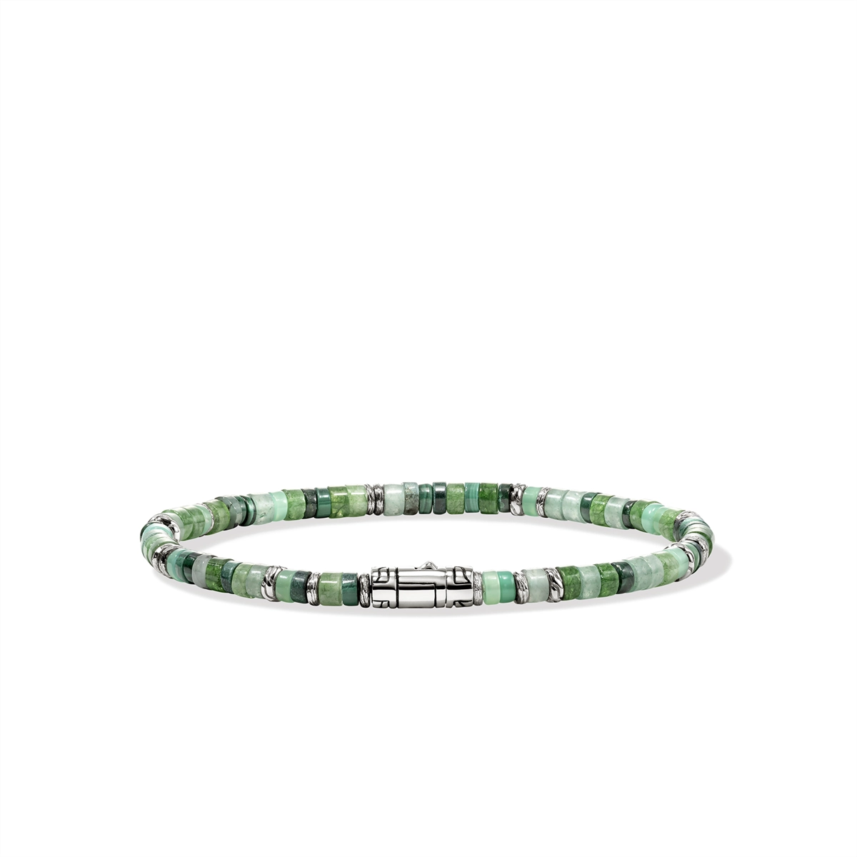 John Hardy Bracelets in Silver containing Quartz, Other, Multi-gemstone, Emerald BUS900698MHQZATRXUL