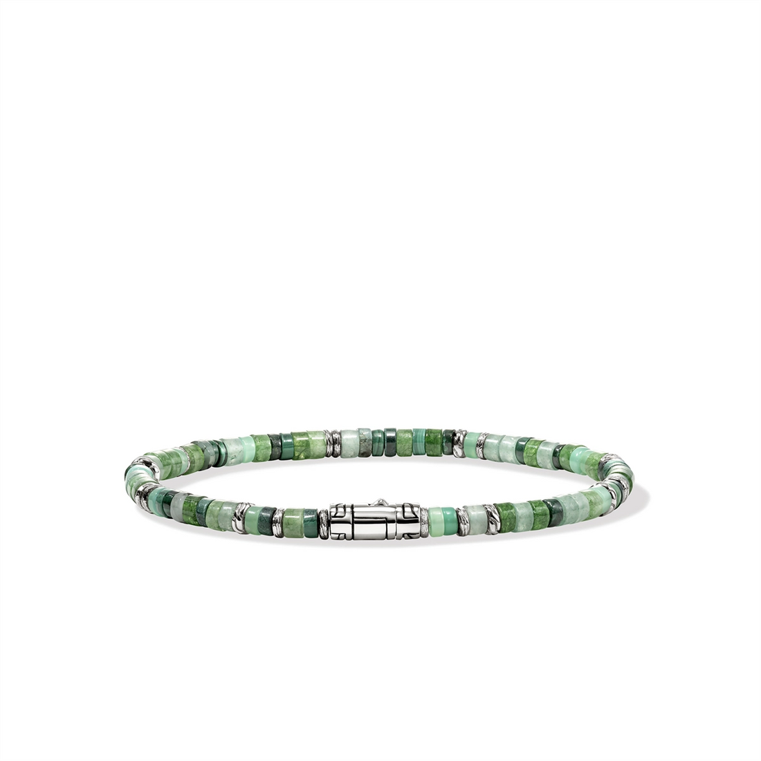 John Hardy Bracelets in Silver containing Quartz, Other, Multi-gemstone, Emerald BUS900698MHQZATRXUL