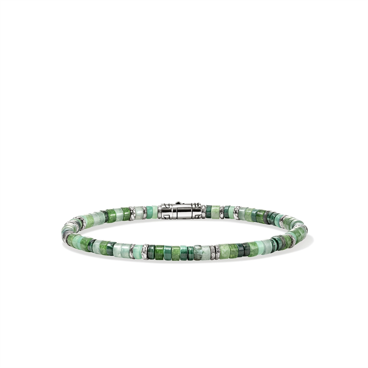 John Hardy Bracelets in Silver containing Quartz, Other, Multi-gemstone, Emerald BUS900698MHQZATRXUL