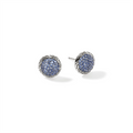 John Hardy Earrings in Silver containing Sapphire EBS987184BSP