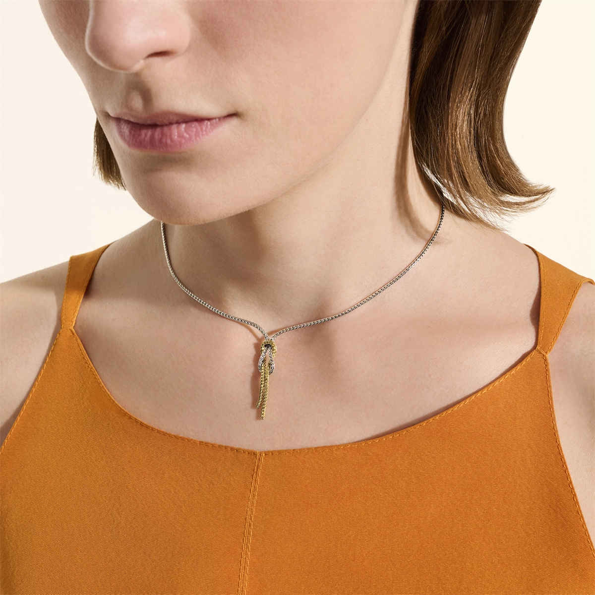 John Hardy Necklaces in Mixed Metals NZZ98683X16-18