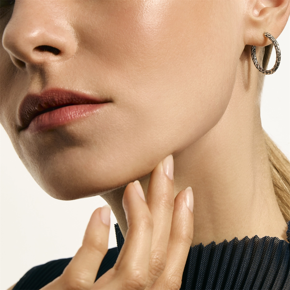 John Hardy Earrings in Silver EB98923