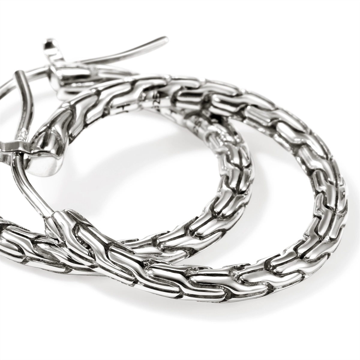 John Hardy Earrings in Silver EB98923