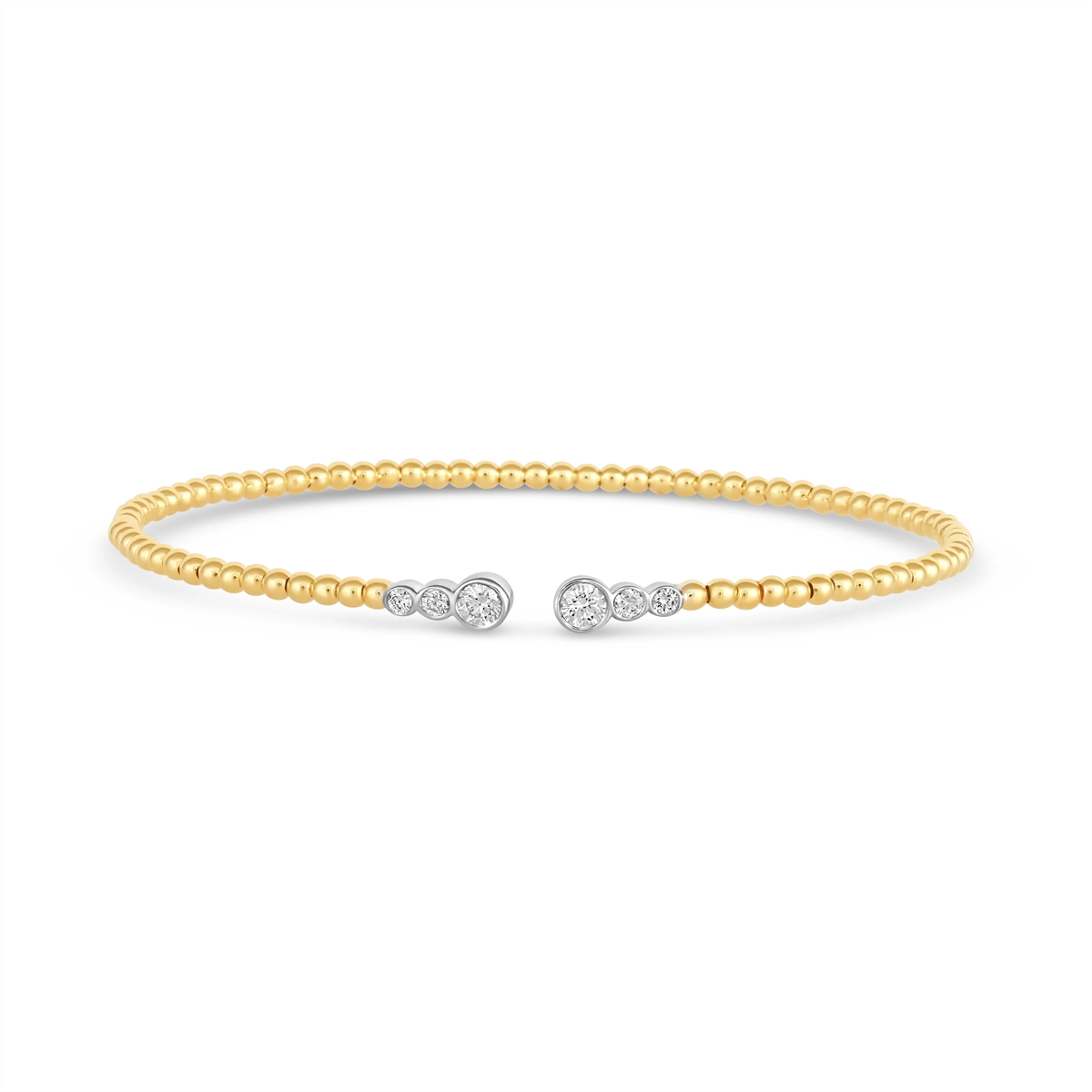 Bracelets Bracelets in Mixed Metals containing Diamond 462826