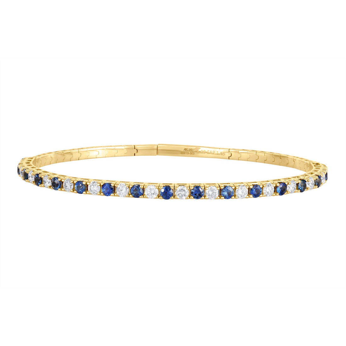Bracelets Bracelets in Yellow Gold containing Multi-gemstone, Diamond, Sapphire 462845