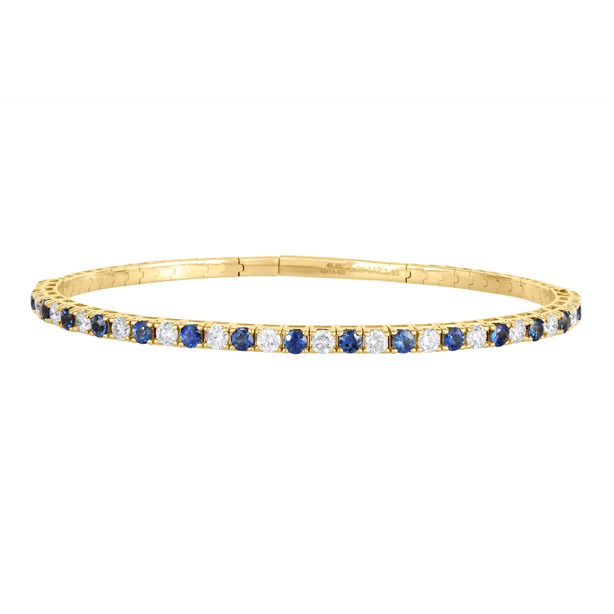 Bracelets Bracelets in Yellow Gold containing Multi-gemstone, Diamond, Sapphire 462845