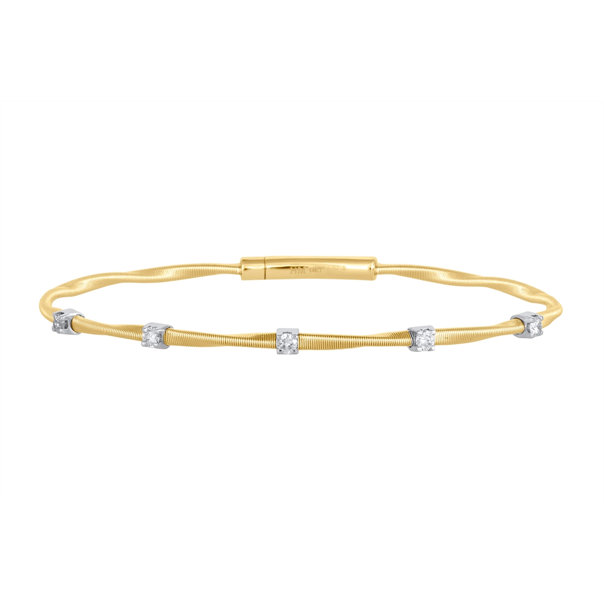 Bracelets Bracelets in Mixed Metals containing Diamond 462847