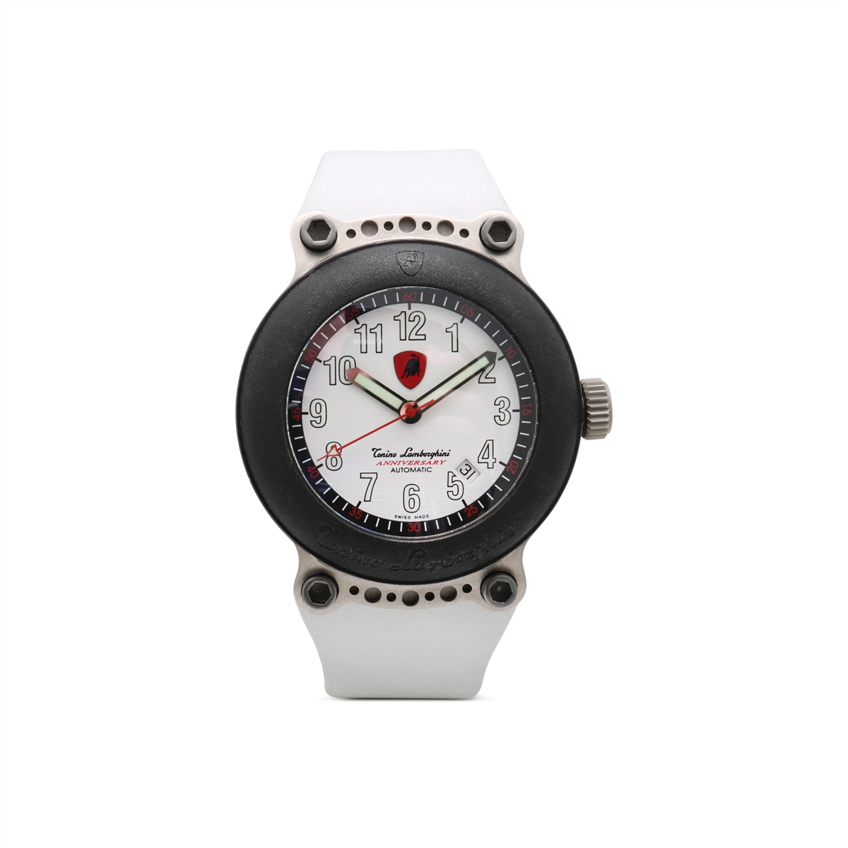 Tonino Lamborghini watch in Alternative Metals 1966.36
