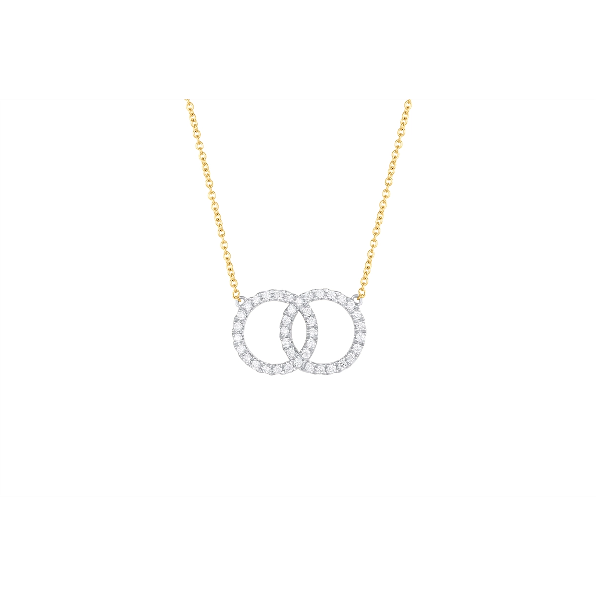Necklaces Necklaces in Mixed Metals containing Diamond 462892