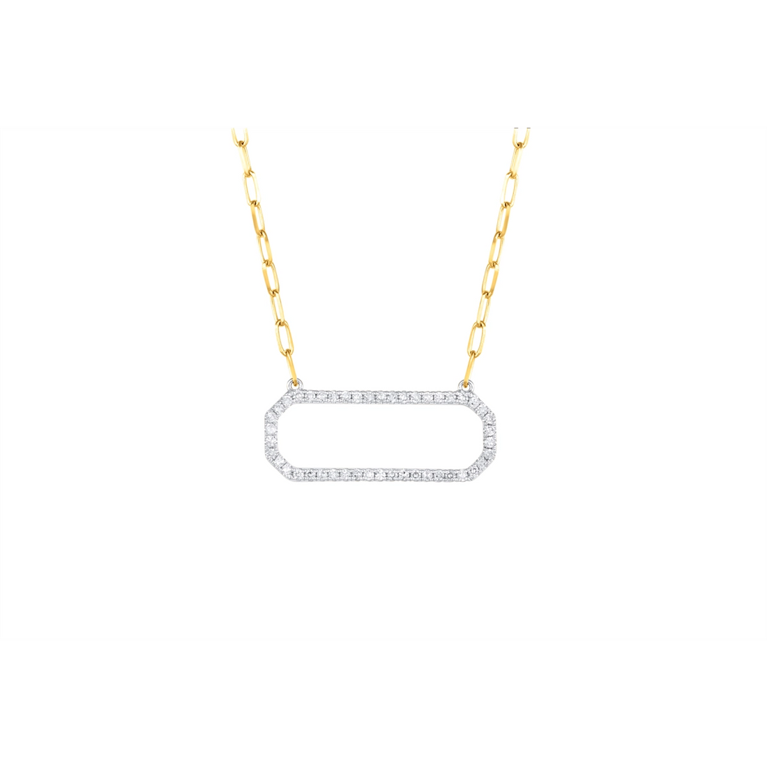 Necklaces Necklaces in Mixed Metals containing Diamond 462893