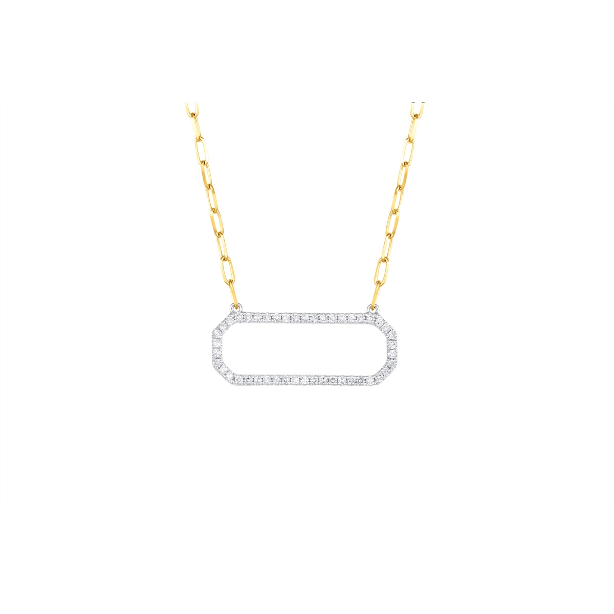 Necklaces Necklaces in Mixed Metals containing Diamond 462893